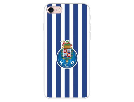 Funda para iPhone 7 del Futebol Club Oporto Escudo Rayas - Licencia Oficial Futebol Club Oporto