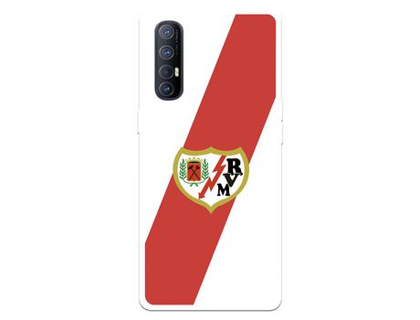 Funda para Oppo Find X2 Neo del Rayo Vallecano Escudo - Licencia Oficial Rayo Vallecano