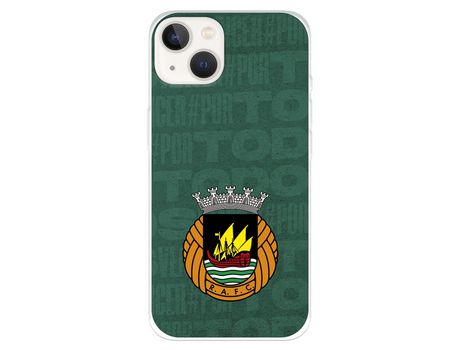 Funda para iPhone 14 del Rio Ave FC Escudo Fondo Verde - Licencia Oficial Rio Ave FC