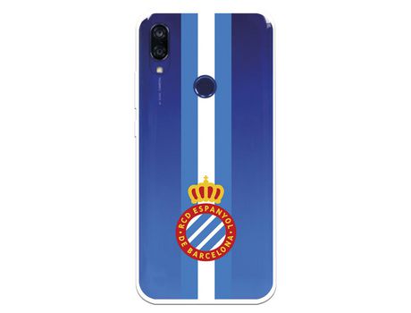 Funda para Xiaomi Redmi 7 del RCD Espanyol Escudo Albiceleste Escudo Albiceleste - Licencia Oficial RCD Espanyol