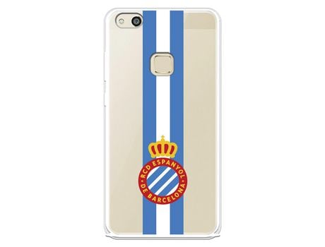 Funda para Huawei P10 Lite del RCD Espanyol Escudo Albiceleste Escudo Albiceleste - Licencia Oficial RCD Espanyol