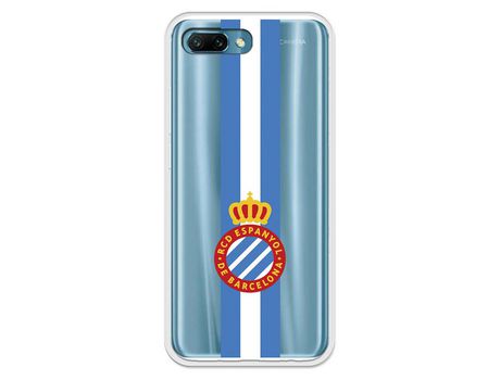 Funda para Huawei Honor 10 del RCD Espanyol Escudo Albiceleste Escudo Albiceleste - Licencia Oficial RCD Espanyol