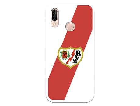 Funda para Huawei P20 Lite del Rayo Vallecano Escudo - Licencia Oficial Rayo Vallecano