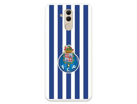 Funda para Huawei Mate 20 Lite del Futebol Club Oporto Escudo Rayas - Licencia Oficial Futebol Club Oporto