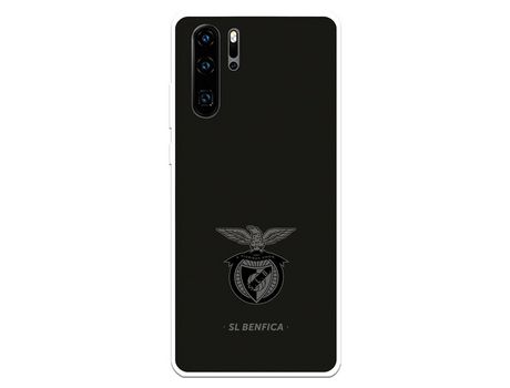 Funda para Huawei P30 Pro del Escudo Fondo Negro - Licencia Oficial Benfica