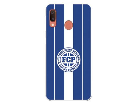 Funda para Samsung Galaxy A20e del Futebol Club Oporto Escudo Azul - Licencia Oficial Futebol Club Oporto