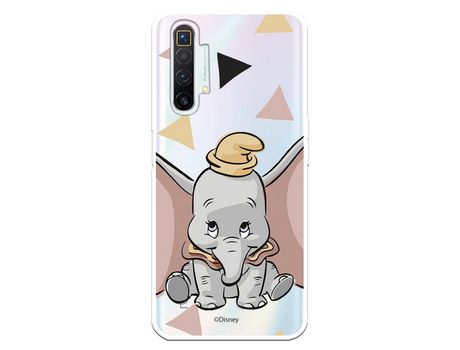 Funda para Realme X2 Oficial de Disney Dumbo Silueta Transparente - Dumbo