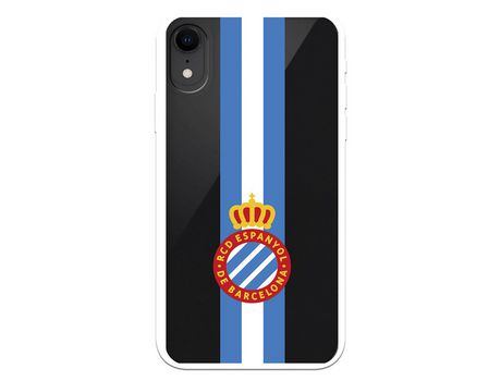 Funda para iPhone XR del RCD Espanyol Escudo Albiceleste Escudo Albiceleste - Licencia Oficial RCD Espanyol
