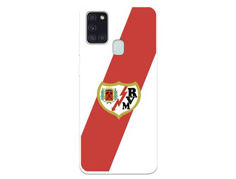 Funda para Samsung Galaxy A21s del Rayo Vallecano Escudo - Licencia Oficial Rayo Vallecano