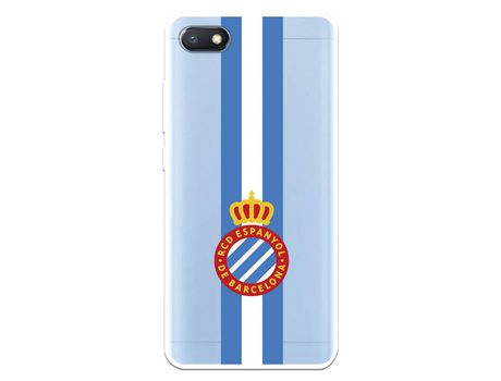 Funda para Xiaomi Redmi 6A del RCD Espanyol Escudo Albiceleste Escudo Albiceleste - Licencia Oficial RCD Espanyol