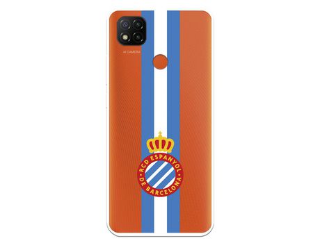 Funda para Xiaomi Redmi 9C del RCD Espanyol Escudo Albiceleste Escudo Albiceleste - Licencia Oficial RCD Espanyol