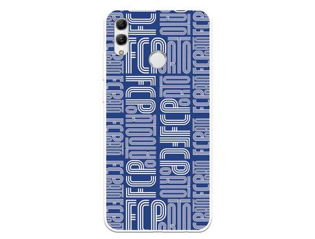 Funda para Huawei P Smart 2019 del Futebol Club Oporto Nombre Fondo Azul - Licencia Oficial Futebol Club Oporto