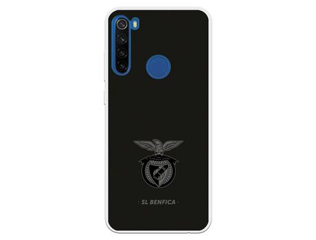 Funda para Xiaomi Redmi Note 8T del Escudo Fondo Negro - Licencia Oficial Benfica