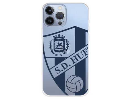 Funda para iPhone 13 Pro Max del Huesca Escudo Transparente - Licencia Oficial SD Huesca