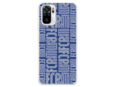 Funda para Xiaomi Redmi Note 10 del Futebol Club Oporto Nombre Fondo Azul - Licencia Oficial Futebol Club Oporto