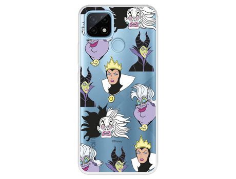 Funda para Realme C21 Oficial de Disney Patrón Villanas