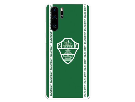 Funda para Huawei P30 Pro del Elche CF Escudo Fondo Verde Escudo Fondo Verde - Licencia Oficial Elche CF