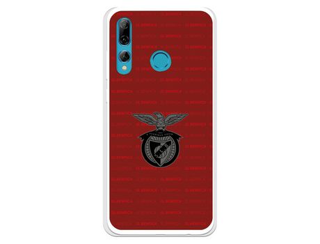 Funda para Huawei P Smart Plus 2019 del Escudo Fondo Granate - Licencia Oficial Benfica