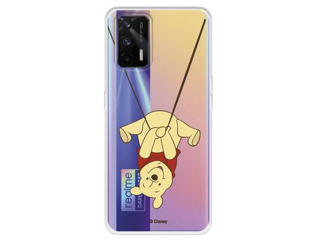 Funda para Realme GT Oficial de Disney Winnie Columpio - Winnie The Pooh