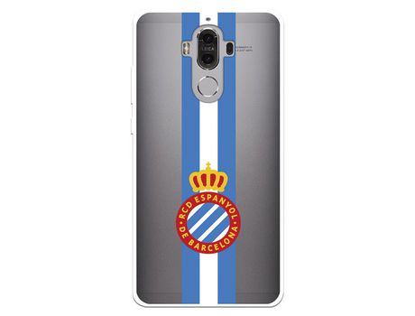 Funda para Huawei Mate 9 del RCD Espanyol Escudo Albiceleste Escudo Albiceleste - Licencia Oficial RCD Espanyol