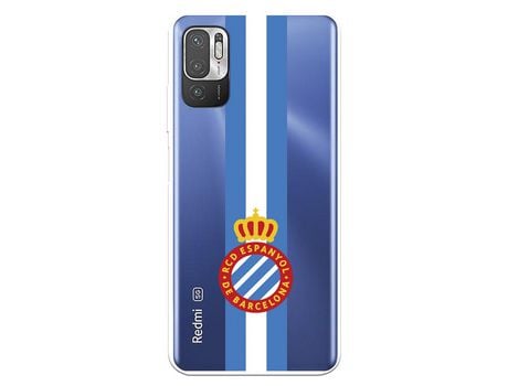Funda para Xiaomi Redmi Note 10 5G del RCD Espanyol Escudo Albiceleste Escudo Albiceleste - Licencia Oficial RCD Espanyol