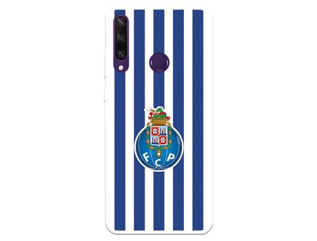 Funda para Huawei Y6p del Futebol Club Oporto Escudo Rayas - Licencia Oficial Futebol Club Oporto