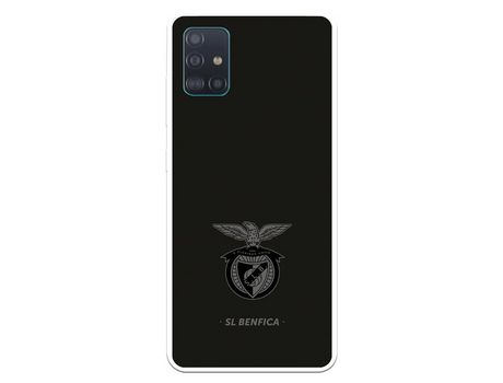 Funda para Samsung Galaxy A51 del Escudo Fondo Negro - Licencia Oficial Benfica