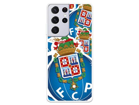 Funda para Samsung Galaxy S21 Ultra del Futebol Club Oporto Escudo Dibujo - Licencia Oficial Futebol Club Oporto