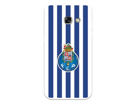 Funda para Samsung Galaxy A3 2017 del Futebol Club Oporto Escudo Rayas - Licencia Oficial Futebol Club Oporto