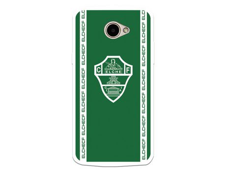 Funda para LG K5 del Elche CF Escudo Fondo Verde Escudo Fondo Verde - Licencia Oficial Elche CF