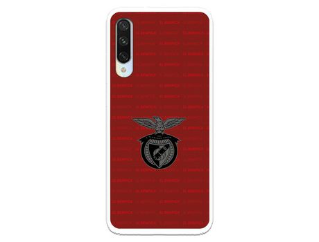 Funda para Xiaomi Mi A3 del Escudo Fondo Granate - Licencia Oficial Benfica