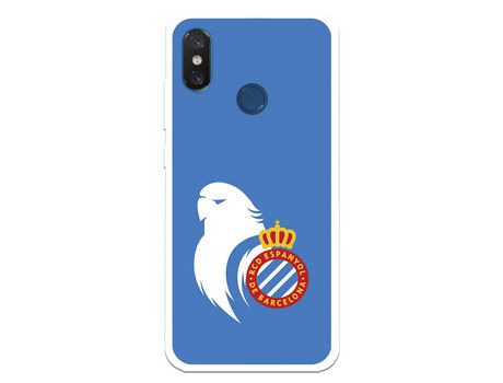 Funda para Xiaomi Mi 8 del RCD Espanyol Escudo Perico Escudo Perico - Licencia Oficial RCD Espanyol