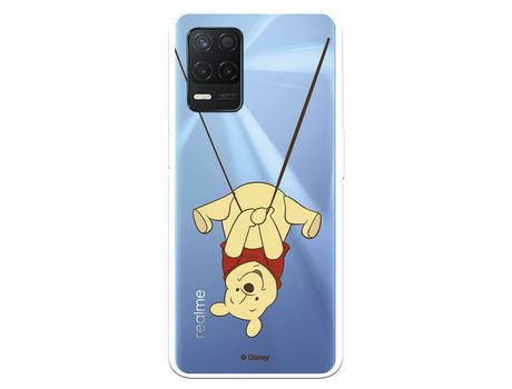 Funda para Realme 8 5G Oficial de Disney Winnie Columpio - Winnie The Pooh