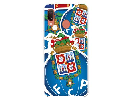 Funda para Samsung Galaxy A20e del Futebol Club Oporto Escudo Dibujo - Licencia Oficial Futebol Club Oporto