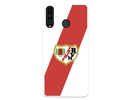 Funda para Huawei P30 Lite del Rayo Vallecano Escudo - Licencia Oficial Rayo Vallecano