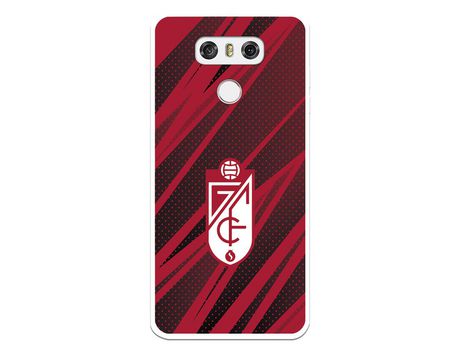 Funda para LG G6 del Granada CF Escudo -Rojas y Negras Escudo -Rojas y Negras - Licencia Oficial Granada CF