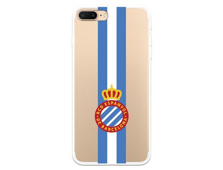Funda para iPhone 7 Plus del RCD Espanyol Escudo Albiceleste Escudo Albiceleste - Licencia Oficial RCD Espanyol