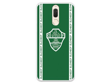 Funda para Huawei Mate 10 Lite del Elche CF Escudo Fondo Verde Escudo Fondo Verde - Licencia Oficial Elche CF