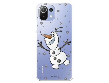 Funda para Xiaomi Mi 11 Lite Oficial de Disney Olaf Transparente - Frozen