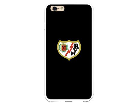 Funda para iPhone 6 Plus del Rayo Vallecano Escudo Fondo Negro - Licencia Oficial Rayo Vallecano