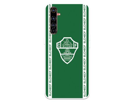 Funda para Realme X50 Pro 5G del Elche CF Escudo Fondo Verde Escudo Fondo Verde - Licencia Oficial Elche CF