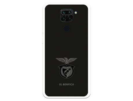 Funda para Xiaomi Redmi Note 9 del Escudo Fondo Negro - Licencia Oficial Benfica