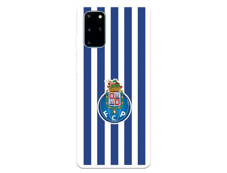 Funda para Samsung Galaxy S20 Plus del Futebol Club Oporto Escudo Rayas - Licencia Oficial Futebol Club Oporto