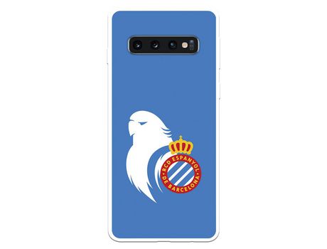 Funda para Samsung Galaxy S10 Plus del RCD Espanyol Escudo Perico Escudo Perico - Licencia Oficial RCD Espanyol