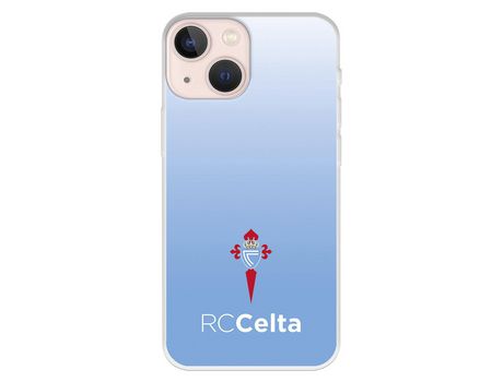 Funda para iPhone 13 Mini del Celta Escudo Fondo Degradado - Licencia Oficial RC Celta