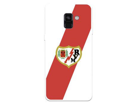 Funda para Samsung Galaxy A8 2018 del Rayo Vallecano Escudo - Licencia Oficial Rayo Vallecano