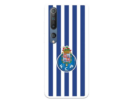 Funda para Xiaomi Mi 10 del Futebol Club Oporto Escudo Rayas - Licencia Oficial Futebol Club Oporto