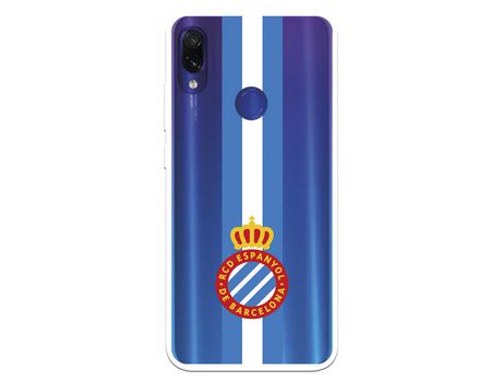 Funda para Xiaomi Redmi Note 7 del RCD Espanyol Escudo Albiceleste Escudo Albiceleste - Licencia Oficial RCD Espanyol