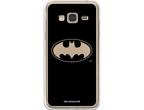 Funda Oficial Batman Transparente Samsung Galaxy J3 2016