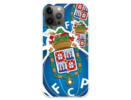 Funda para iPhone 12 Pro Max del Futebol Club Oporto Escudo Dibujo - Licencia Oficial Futebol Club Oporto